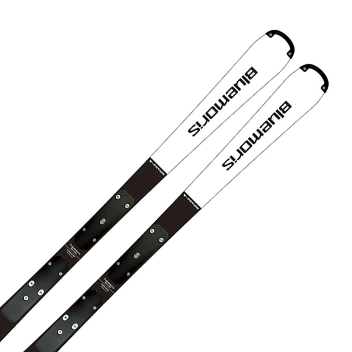 ブルーモリス BLUEMORIS　S-POTION＋BM PLATE S-ポーション White　スキー板 単品 2025-2026 画像2(ALT)