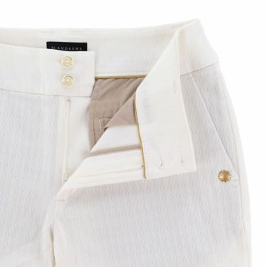 セントアンドリュース St ANDREWS　レディース 幾何学ジャガード ストレッチ ロングパンツ 043-1231002 詳細4