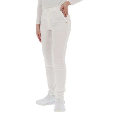 セントアンドリュース St ANDREWS　レディース 変形千鳥ジャガード ロングパンツ 043-2231012 詳細2