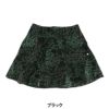 セントアンドリュース St ANDREWS　 レディース リンクスグリーンジャガード スカート 043-2234004 ブラック