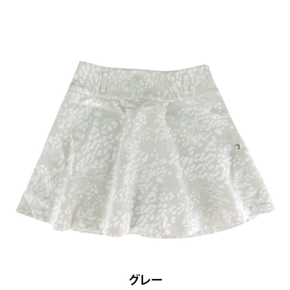 セントアンドリュース St ANDREWS　 レディース リンクスグリーンジャガード スカート 043-2234004 グレー