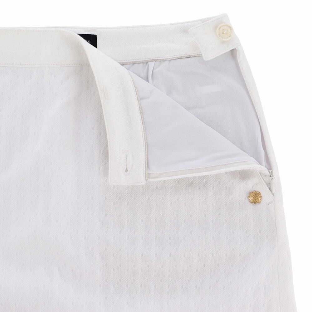 セントアンドリュース St ANDREWS　レディース 変形千鳥ジャガード スカート 043-2234012 詳細3