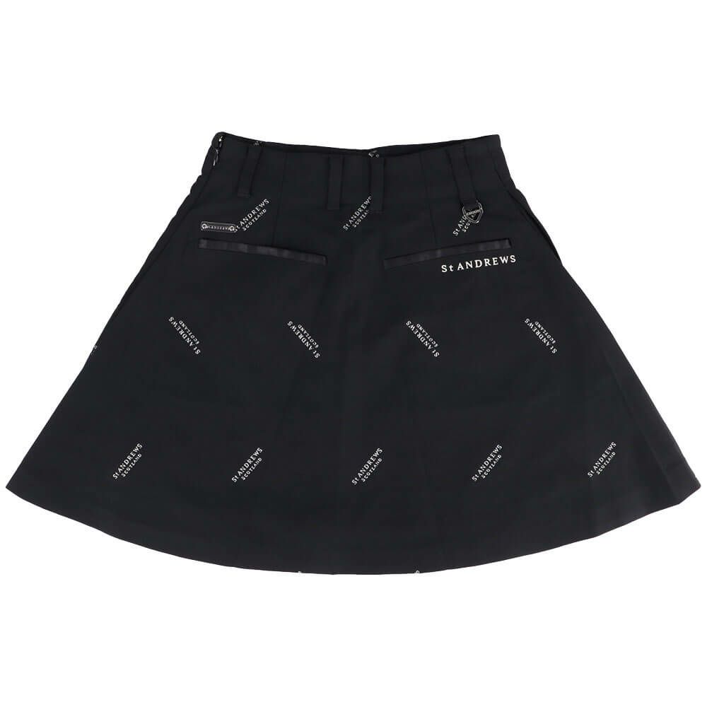セントアンドリュース St ANDREWS　レディース ロゴジャガード スカート 043-2234902 詳細2