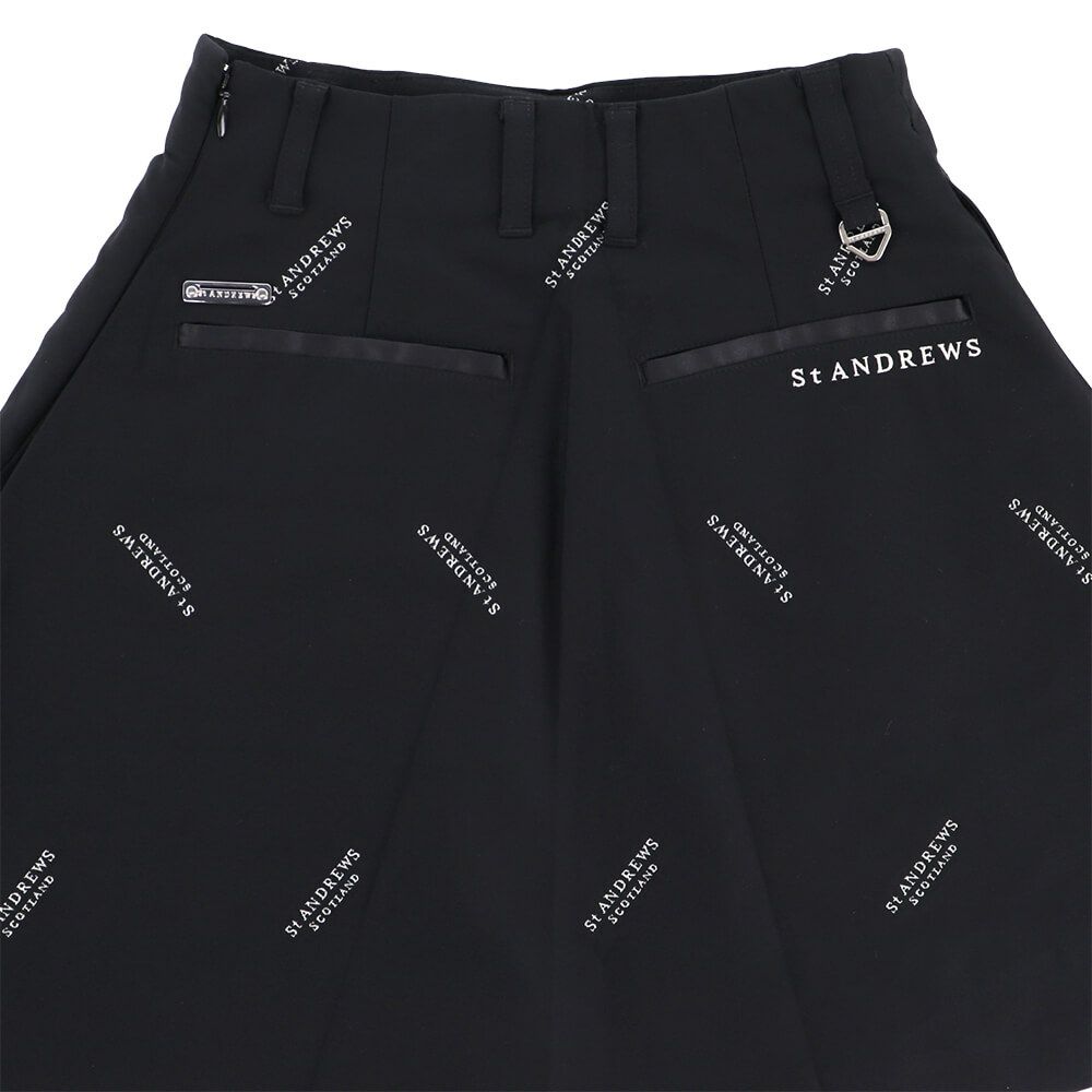 セントアンドリュース St ANDREWS　レディース ロゴジャガード スカート 043-2234902 詳細4
