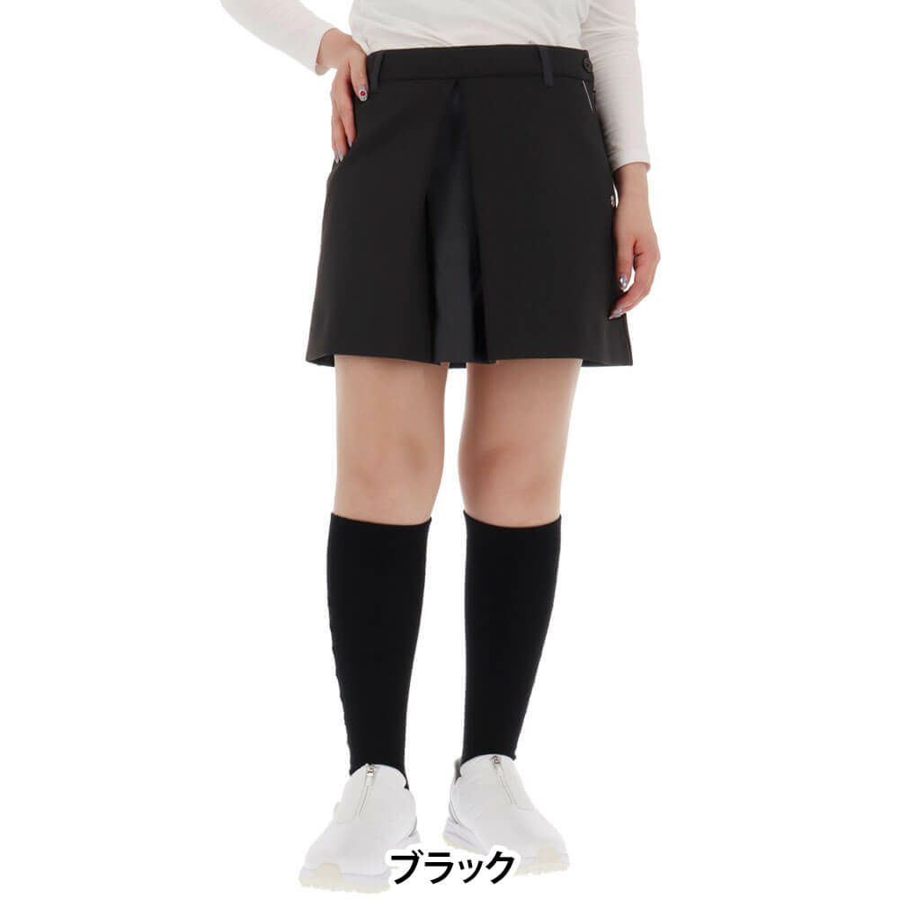 セントアンドリュース St ANDREWS　レディース ダンボールニット スカート 043-2234954 ブラック