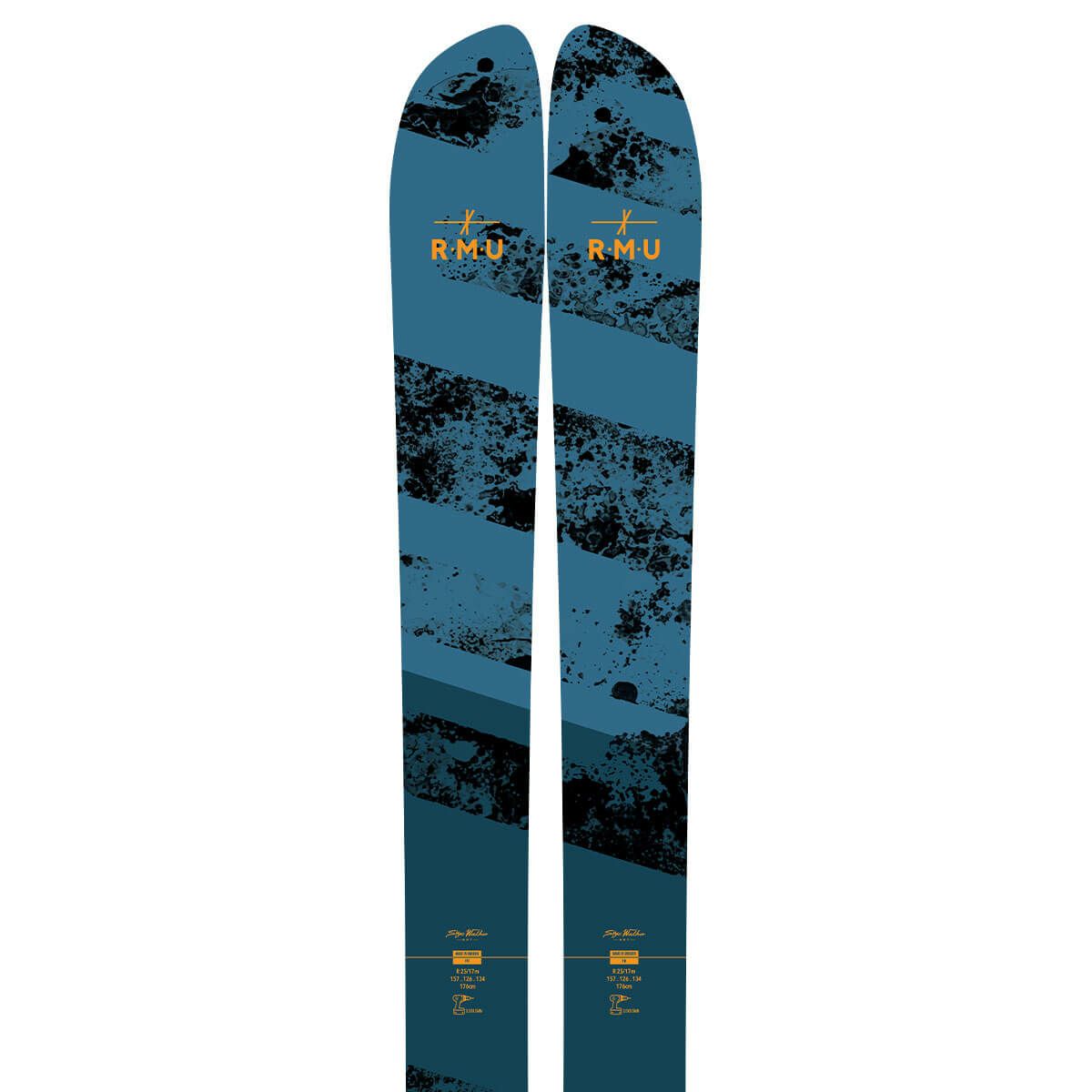 RMU アールエムユー　Butterknife バターナイフ　スキー板 単品 2025-2026