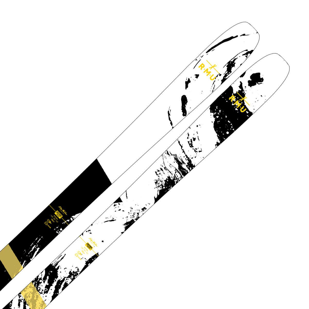 RMU アールエムユー　Professor 101 プロフェッサー 101　スキー板 単品 2025-2026 詳細3