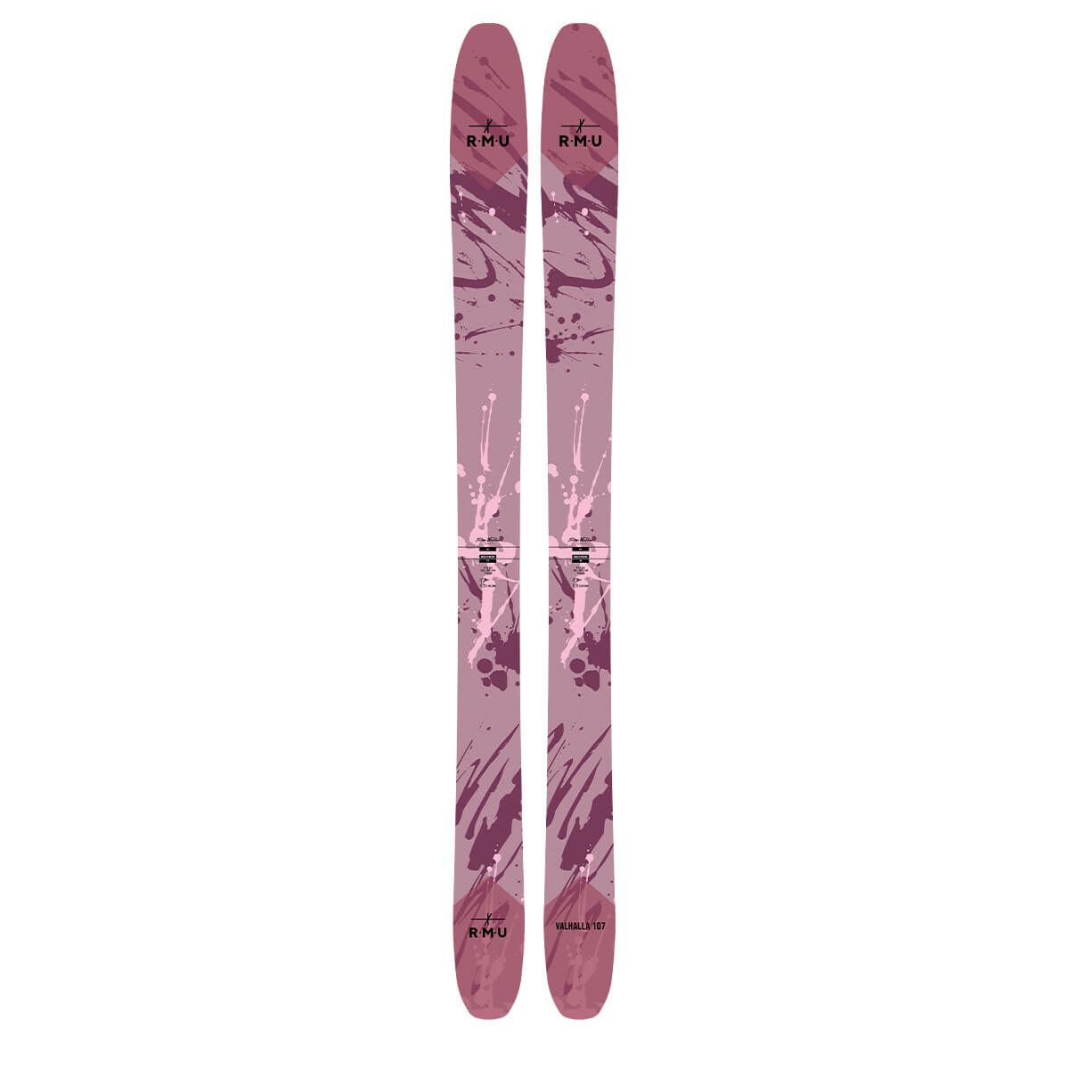 RMU アールエムユー　Valhalla 107　 ヴァルハラ 107　スキー板 単品 2025-2026 詳細2