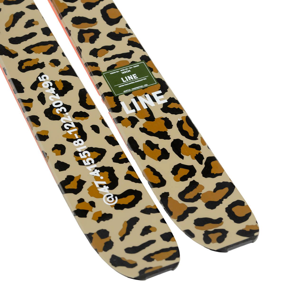 ライン LINE　VISION 104 CAMO PACK ヴィジョン 104　スキー板 単品 2024-2025 詳細6