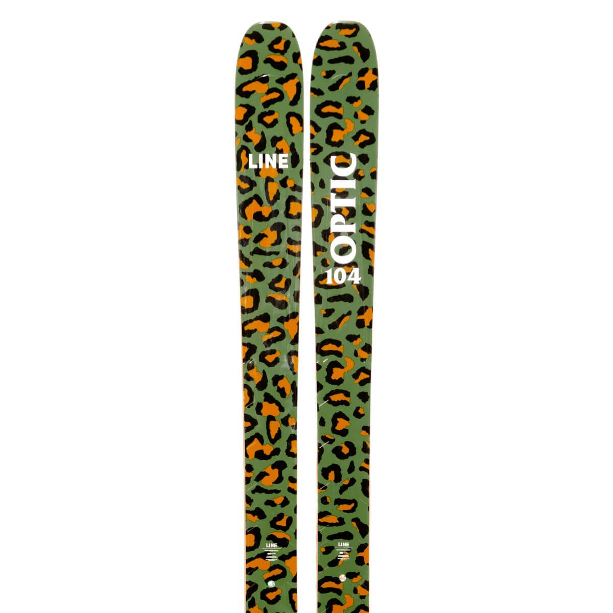 ライン LINE　OPTIC 104 CAMO PACK オプティック 104　スキー板 単品 2024-2025