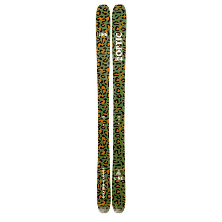 LINE スキー 板 イエロー ライン LINE OPTIC 104 CAMO PACK オプティック 104 スキー板