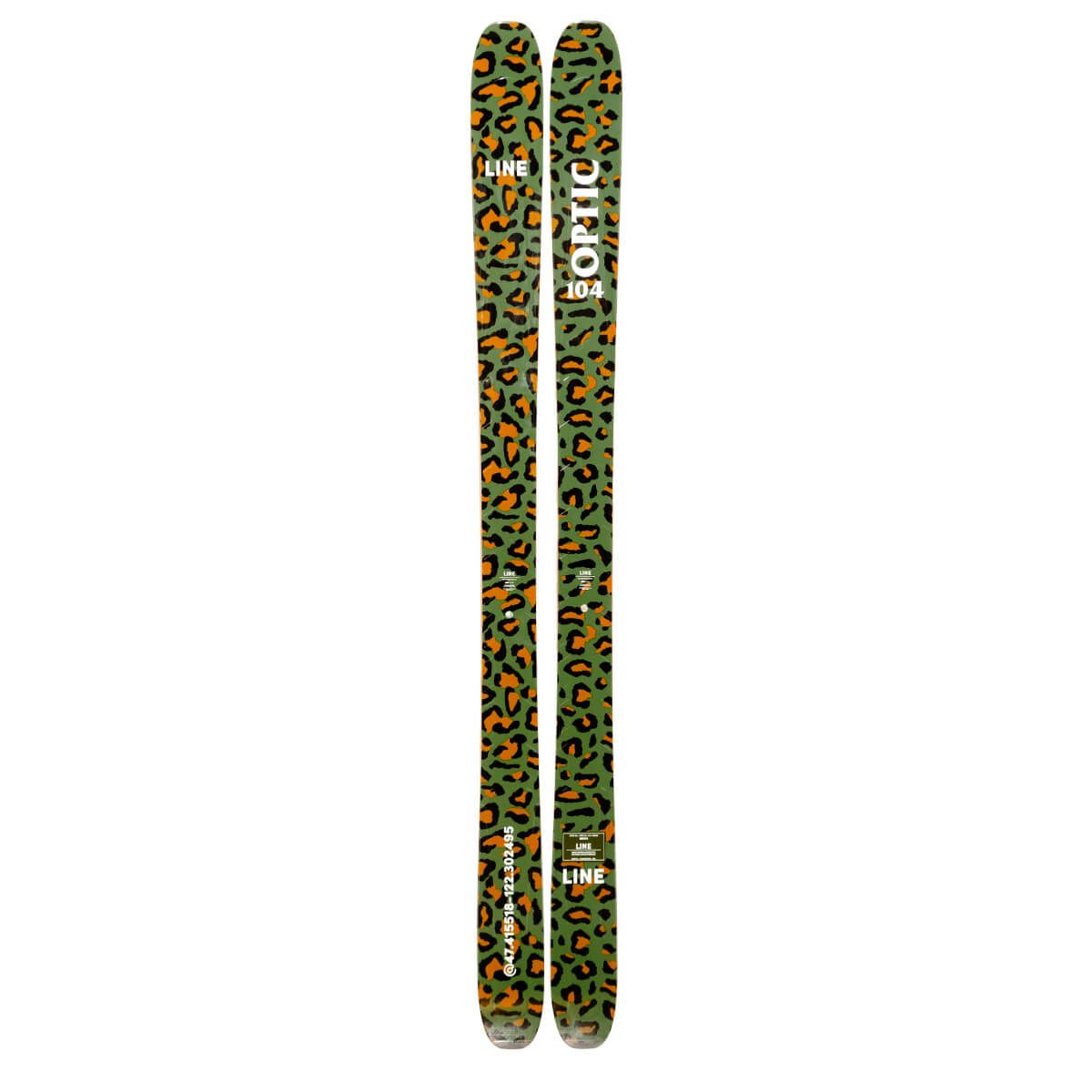 ライン LINE　OPTIC 104 CAMO PACK オプティック 104　スキー板 単品 2024-2025 詳細2