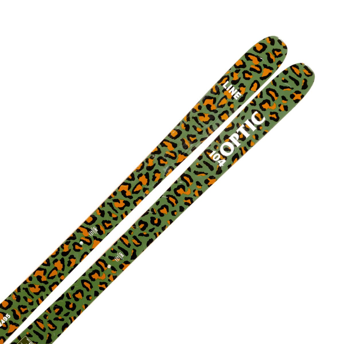 ライン LINE　OPTIC 104 CAMO PACK オプティック 104　スキー板 単品 2024-2025 詳細3
