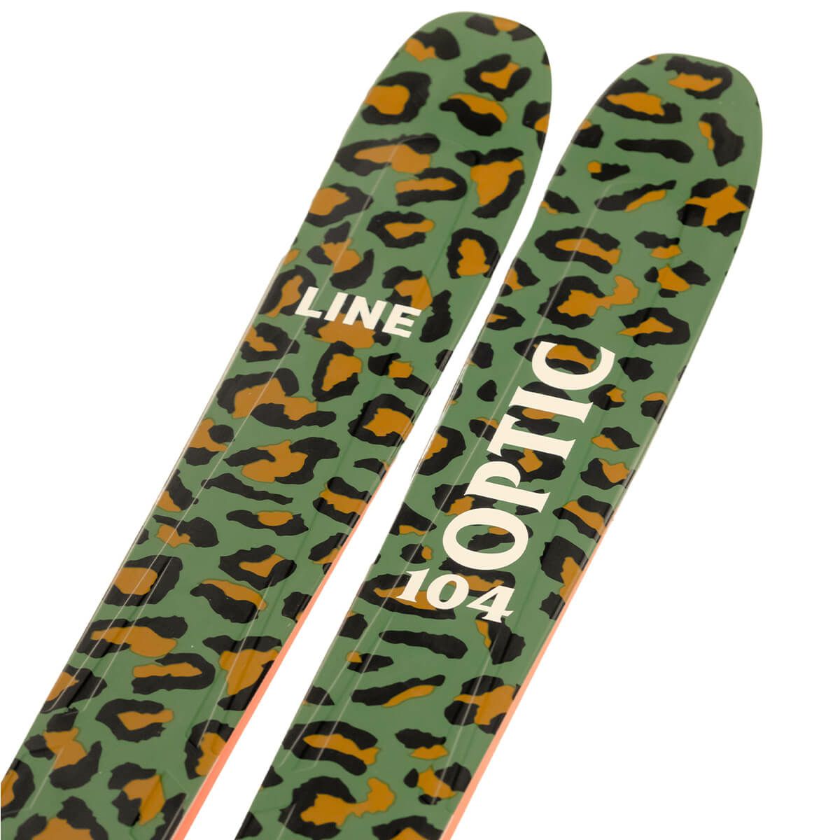 ライン LINE　OPTIC 104 CAMO PACK オプティック 104　スキー板 単品 2024-2025 詳細5
