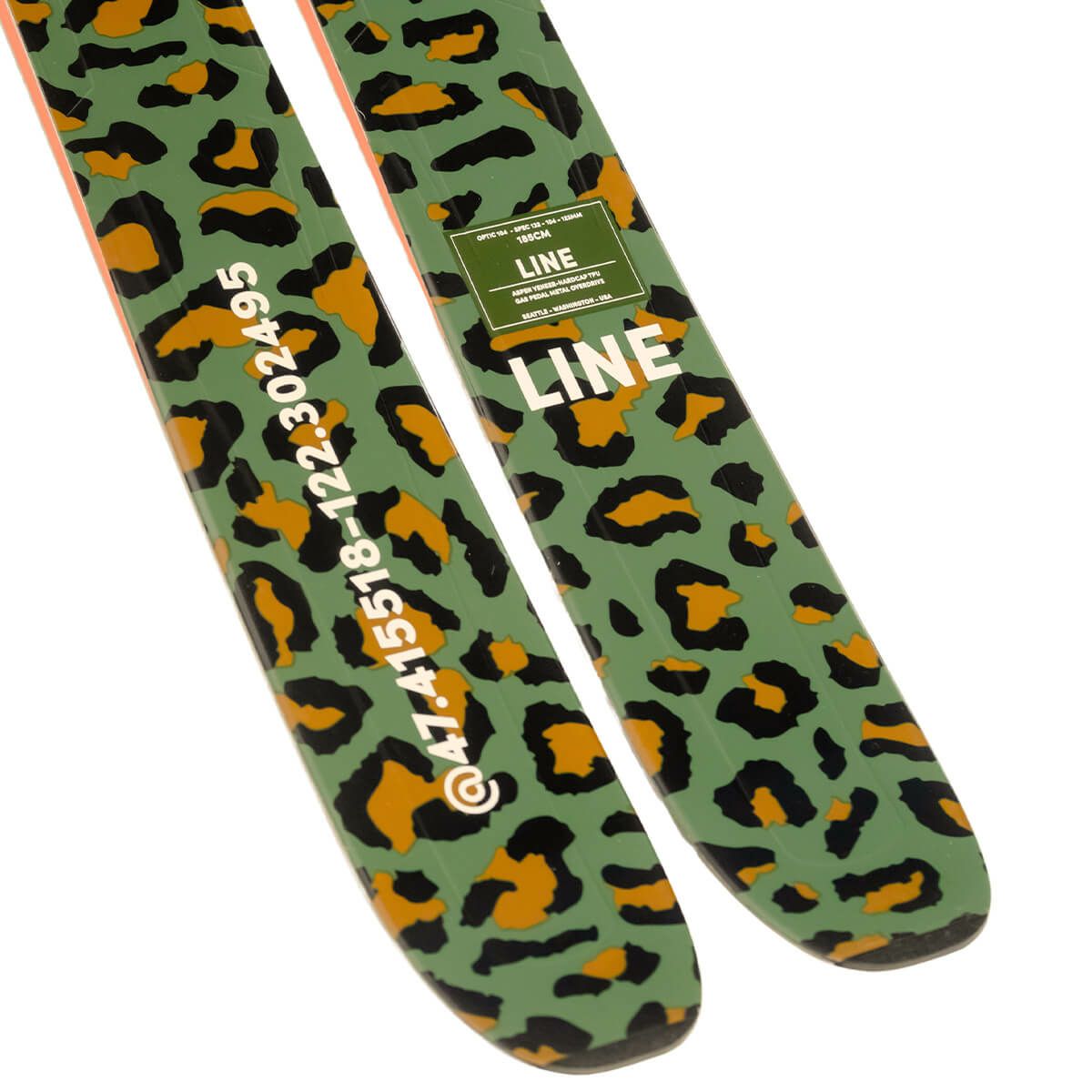 ライン LINE　OPTIC 104 CAMO PACK オプティック 104　スキー板 単品 2024-2025 詳細6