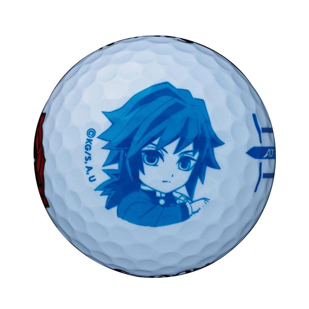 3（冨岡義勇） スリクソン AD SPEED 2025年モデル ゴルフボール　1ダース（12球入り）　鬼滅の刃 キャラクター ゴルフボール　1ダース（12球入り） 詳細7