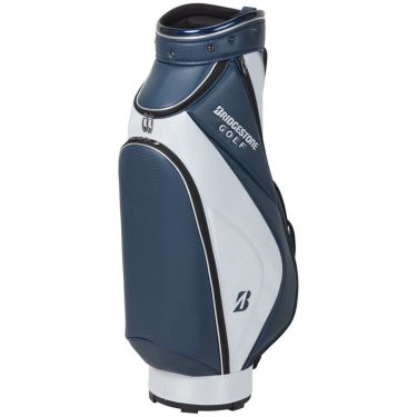 ブリヂストン　軽量 ベーシックモデル メンズ キャディバッグ CBG422 NW ネイビー/ホワイト　2024年モデル 詳細2