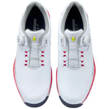 ブリヂストン  ゼロ・スパイク バイター ライト ボア メンズ スパイクレス ゴルフシューズ SH2505 WO ホワイト/オレンジ　2025年モデル ホワイト/オレンジ 詳細3