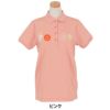 パーリーゲイツ PEARLY GATES　レディース バックプリント サッカーチェック 半袖 ポロシャツ 055-5260712　2025年モデル ピンク