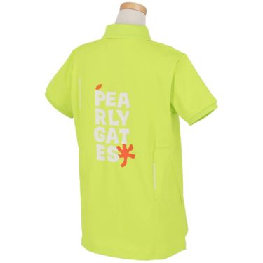 パーリーゲイツ PEARLY GATES　レディース バックプリント サッカーチェック 半袖 ポロシャツ 055-5260712　2025年モデル 詳細10