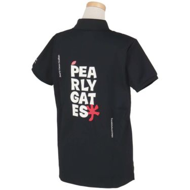 パーリーゲイツ PEARLY GATES　レディース バックプリント サッカーチェック 半袖 ポロシャツ 055-5260712　2025年モデル 詳細13
