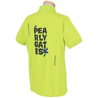 パーリーゲイツ PEARLY GATES　メンズ バックプリント サッカーチェック 半袖 ポロシャツ 053-5260711　2025年モデル 詳細7