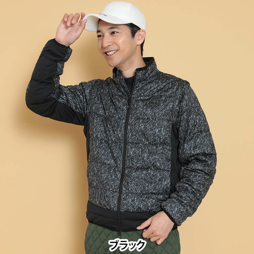 キャロウェイ Callaway　メンズ フルジップ 2WAY 中綿 ブルゾン C24215105　2024年モデル 詳細2