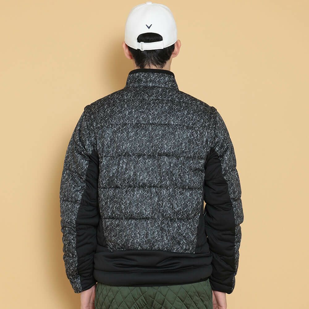 キャロウェイ Callaway　メンズ フルジップ 2WAY 中綿 ブルゾン C24215105　2024年モデル 詳細3