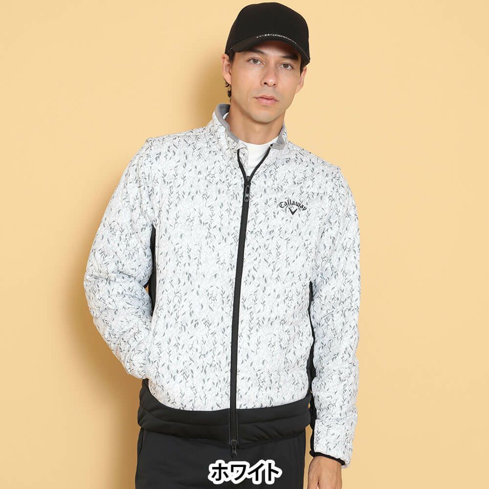 キャロウェイ Callaway　メンズ フルジップ 2WAY 中綿 ブルゾン C24215105　2024年モデル 詳細6