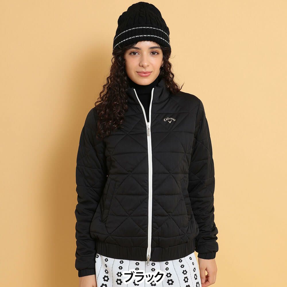 キャロウェイ Callaway　レディース 長袖 中綿 ブルゾン C24215203　2024年モデル 詳細2