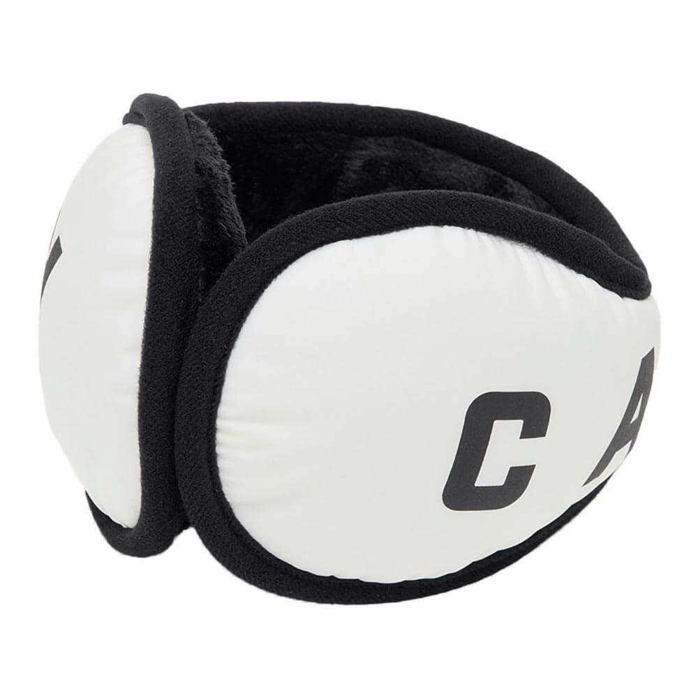 キャロウェイ Callaway　メンズ ロゴプリント イヤーマフ C24298105 1030 ホワイト　2024年モデル
