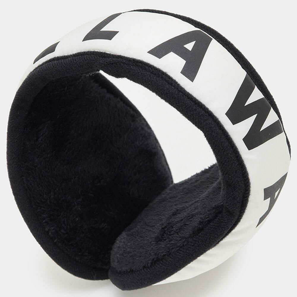 キャロウェイ Callaway　メンズ ロゴプリント イヤーマフ C24298105 1030 ホワイト　2024年モデル 詳細2