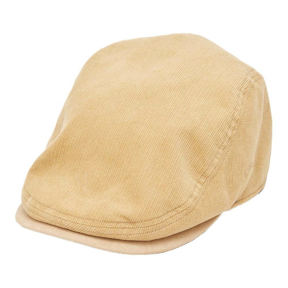 キャロウェイ Callaway　メンズ ロゴ刺繍　ハンチング キャップ C24291121 1040 ベージュ　2024年モデル