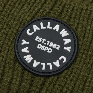 キャロウェイ Callaway　メンズ ニット ビーニー C24291125 1140 グリーン　2024年モデル 詳細3