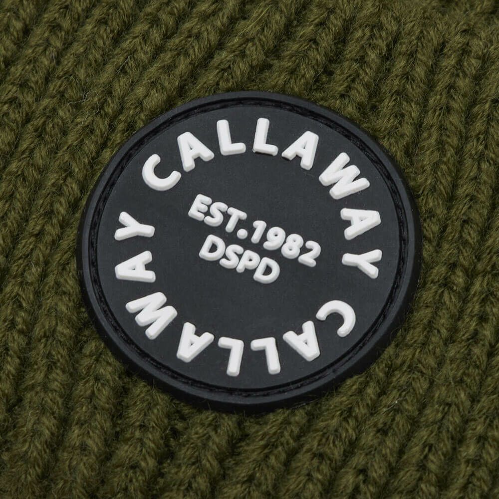 キャロウェイ Callaway　メンズ ニット ビーニー C24291125 1140 グリーン　2024年モデル 詳細3
