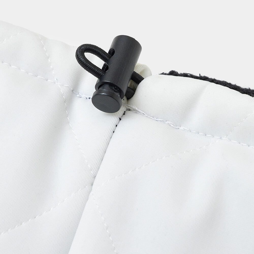 キャロウェイ Callaway　メンズ ロゴ刺繍 ネックウォーマー C24298104 1030 ホワイト　2024年モデル 詳細3