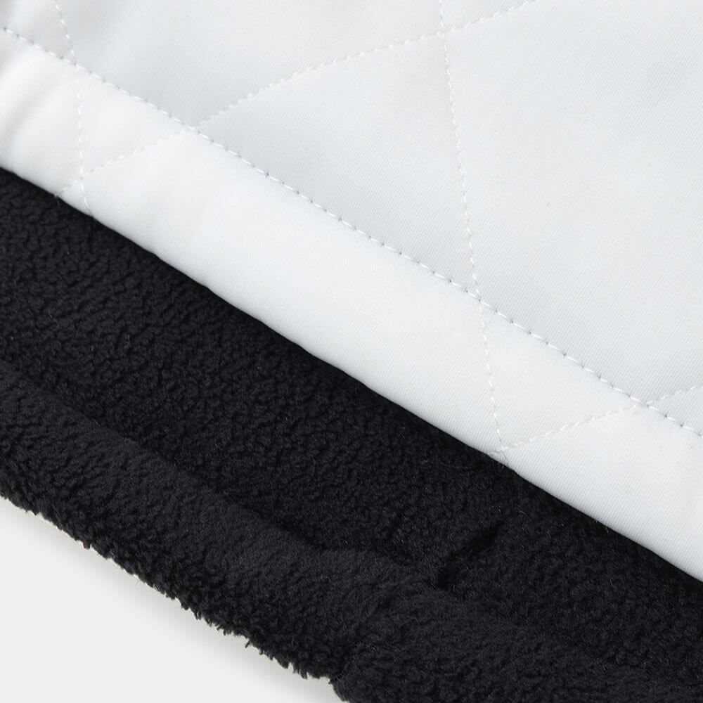 キャロウェイ Callaway　メンズ ロゴ刺繍 ネックウォーマー C24298104 1030 ホワイト　2024年モデル 詳細5