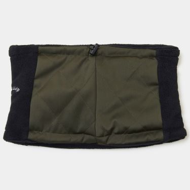 キャロウェイ Callaway　メンズ ロゴ刺繍 ネックウォーマー C24298104 1180 カーキ　2024年モデル 詳細2