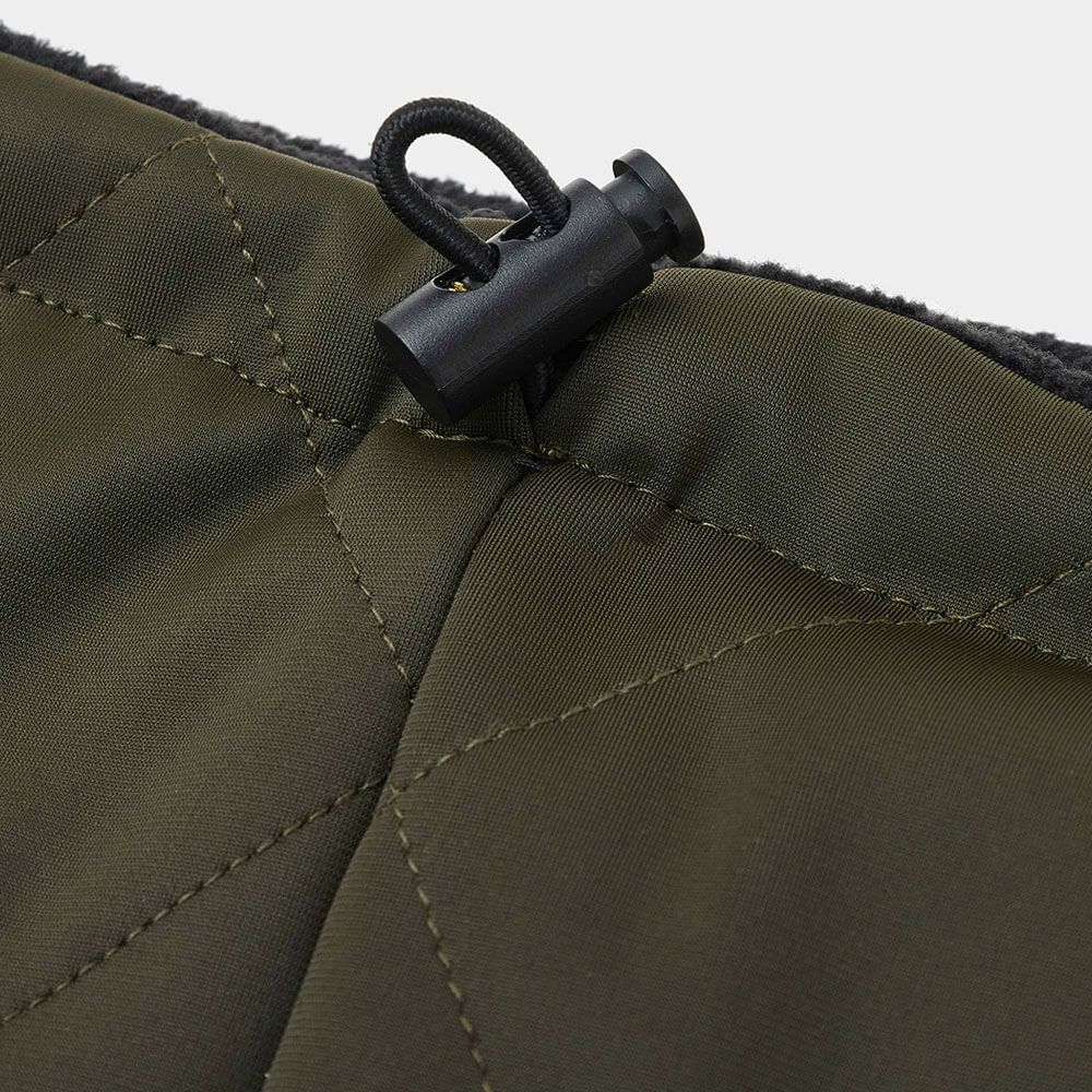 キャロウェイ Callaway　メンズ ロゴ刺繍 ネックウォーマー C24298104 1180 カーキ　2024年モデル 詳細3