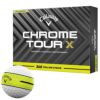 キャロウェイ CHROME TOUR X 360 STRIPE クロム ツアーX 2025年モデル　ゴルフボール　1ダース（12球入り） 360° イエロー ストライプ 詳細1