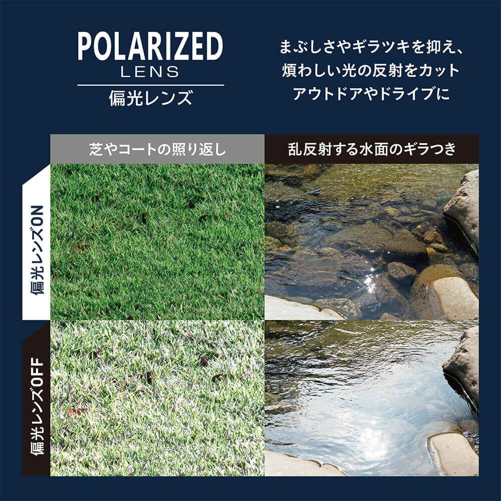 バニーウォーク BUNNY WALK　偏光サングラス POLARIZED BW-021 BW-0211F SHINY BLACK/SMOKE 詳細5