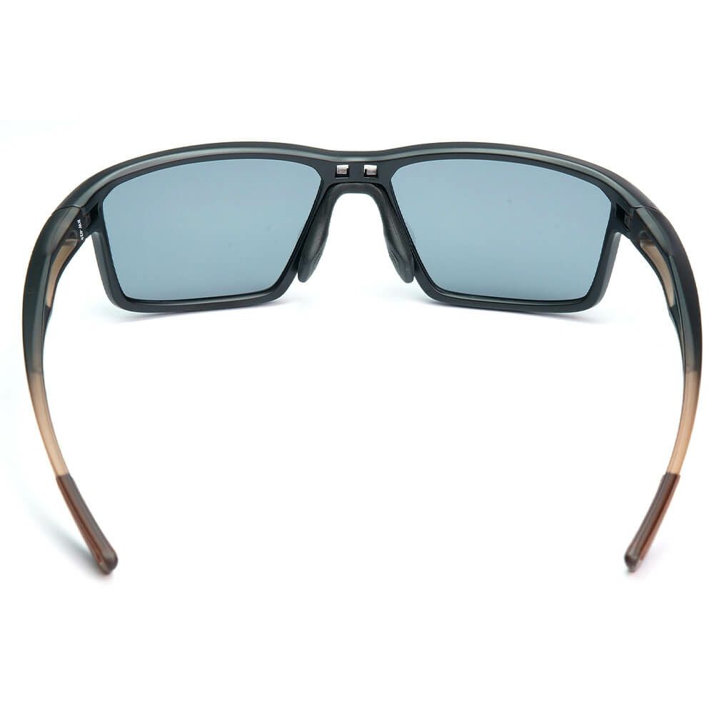 バニーウォーク BUNNY WALK　メンズ 偏光サングラス POLARIZED BW-025 BW-0252F MATTE BLACK＆CLEAR BROWN/SMOKE 詳細3