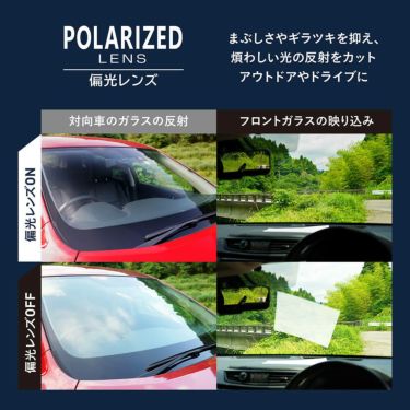 バニーウォーク BUNNY WALK　メンズ 偏光サングラス POLARIZED BW-025 BW-0252F MATTE BLACK＆CLEAR BROWN/SMOKE 詳細6