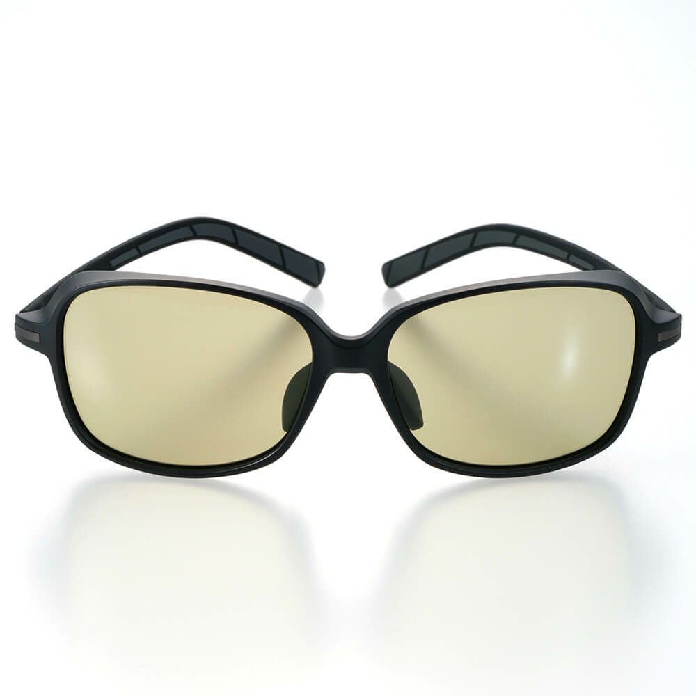 バニーウォーク BUNNY WALK　メンズ ゴルフ専用サングラス GREEN FOCUS BW-030 BW-0300G MATTE BLACK＆BLACK/GREEN FOCUS 詳細2