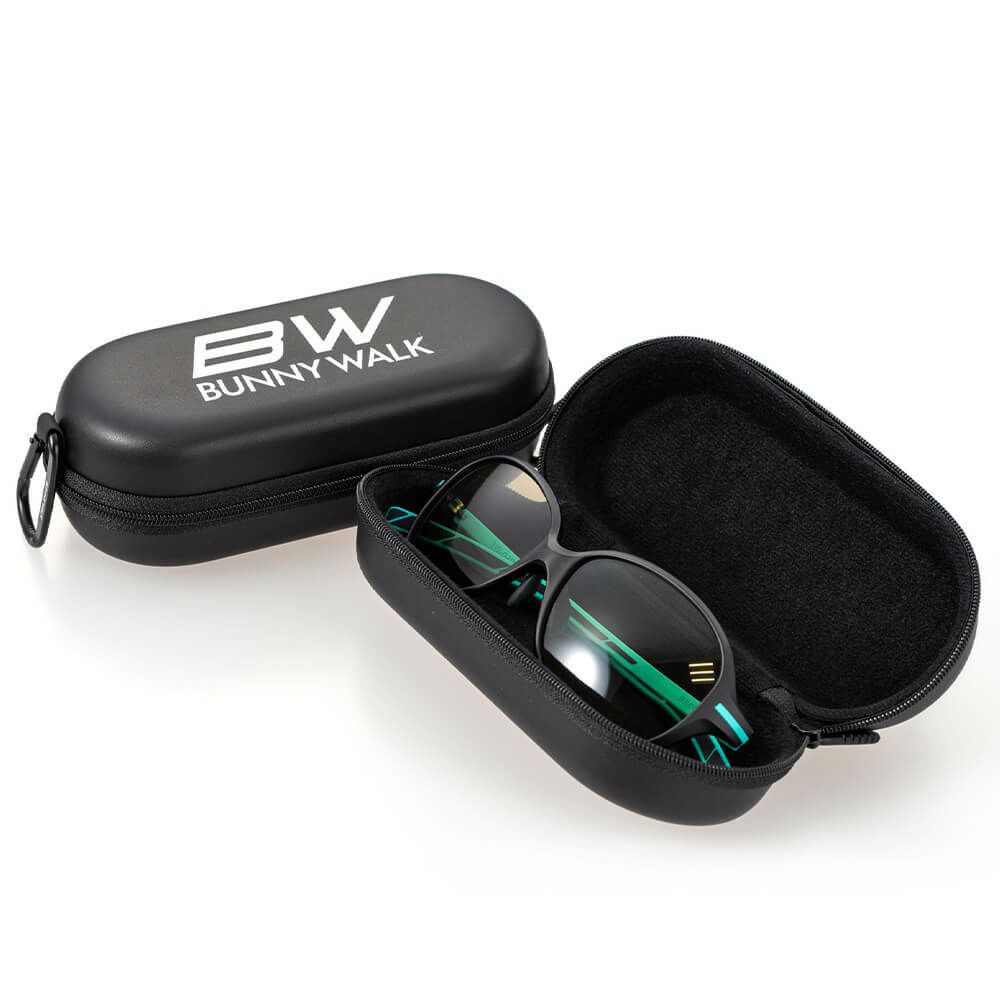 バニーウォーク BUNNY WALK　メンズ ゴルフ専用サングラス GREEN FOCUS BW-030 BW-0300G MATTE BLACK＆BLACK/GREEN FOCUS 詳細4