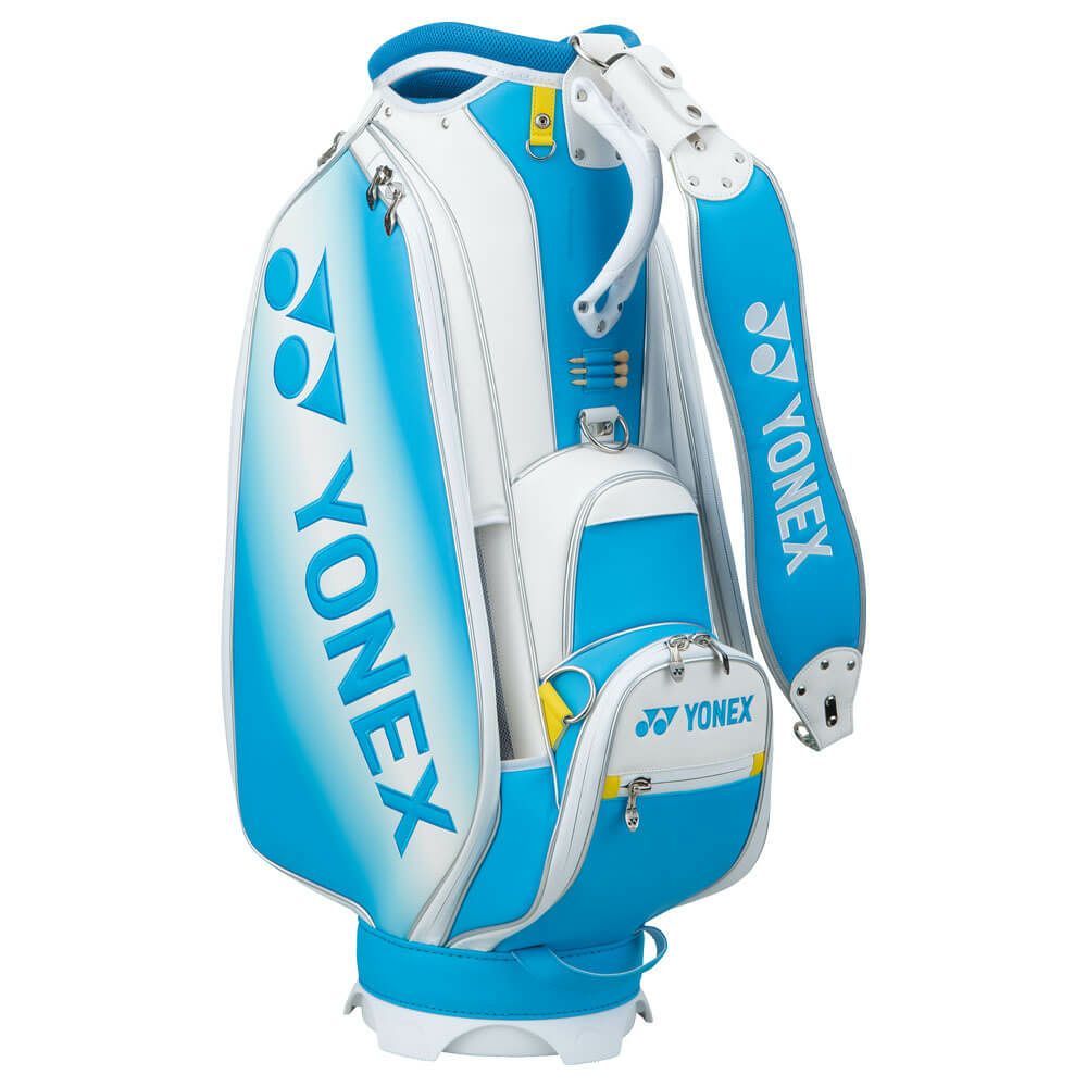 ヨネックス YONEX　岩井姉妹カラーモデル 岩井明愛プロモデル キャディバッグ＆ヘッドカバーセット CB4951LTS TQ ターコイズ　2025年モデル 詳細1