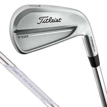 タイトリスト　T100 アイアン 2025年モデル　6本セット（＃5～9、PW） AMT TOUR WHITE スチールシャフト
