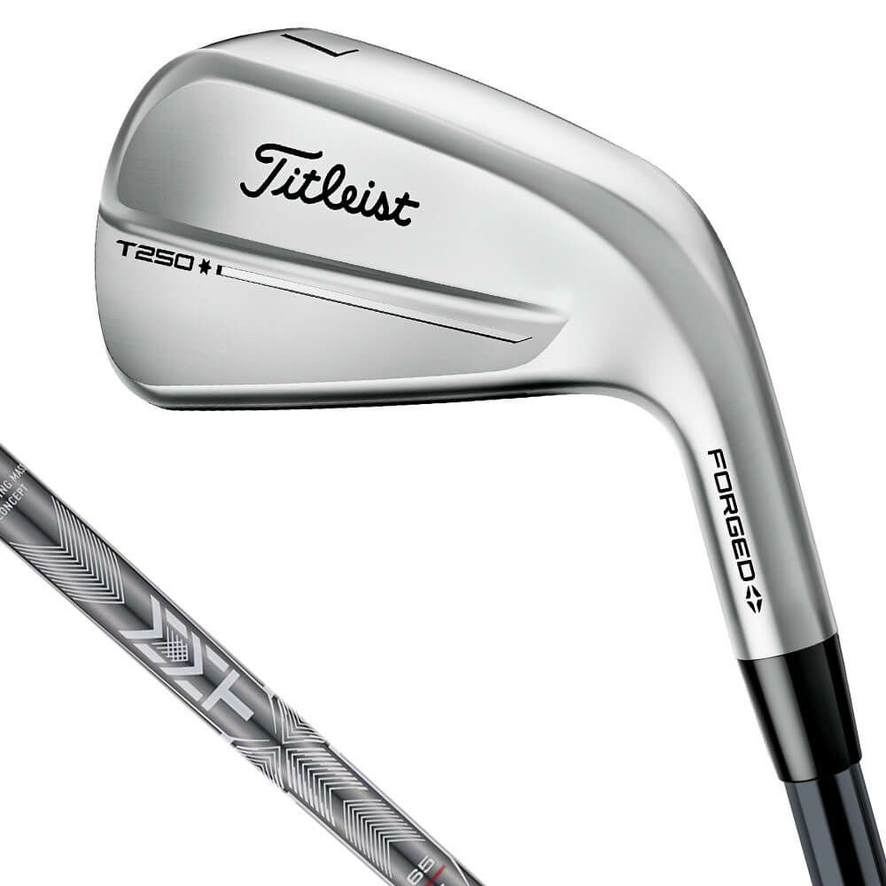 タイトリスト　T250＊ Launch Spec アイアン 2025年モデル　6本セット（＃5～9、PW） MMT AMC RED 45／55／65 カーボンシャフト