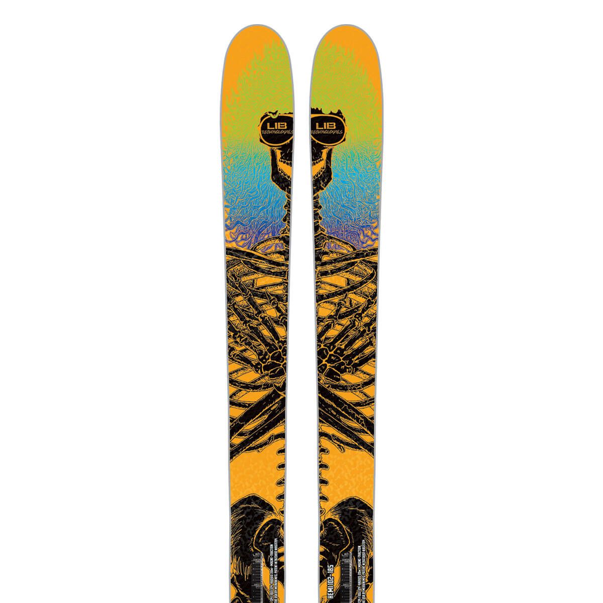 リブテック LIBTECH　HEMI 102 ヘミ 102　スキー板 単品 2025-2026