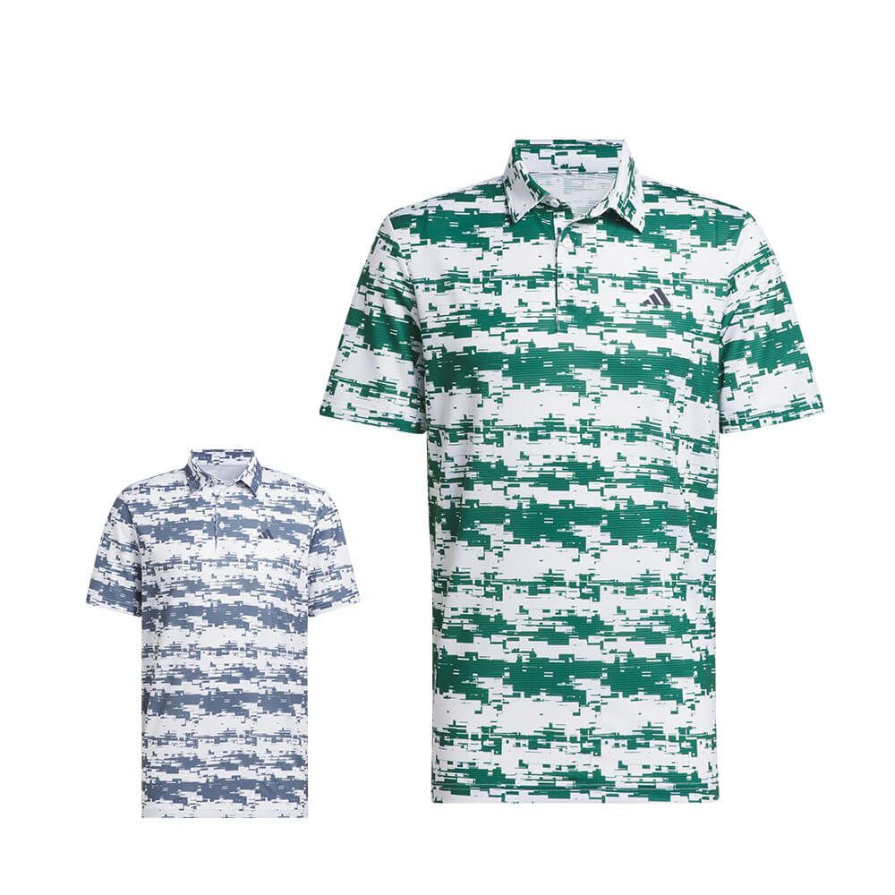 アディダス adidas　メンズ ジオメトリック 半袖 ポロシャツ JTX56　2024年モデル